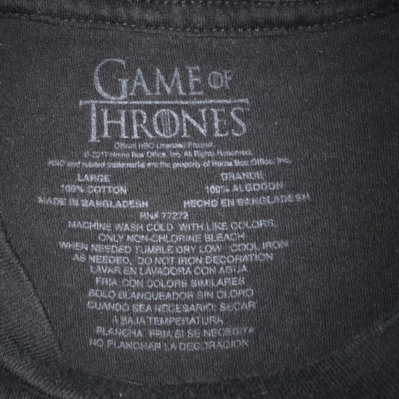 Game of thrones TV show shortsleeve shirt - Picture 3 of 4